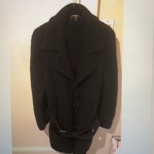 CHANEL cashmere long cardigan black SZ40